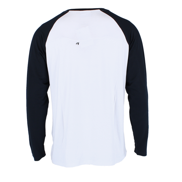 MONSØY Raglan, hvit/sort