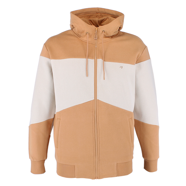 STJERNØY hoodie jacket, lys oker