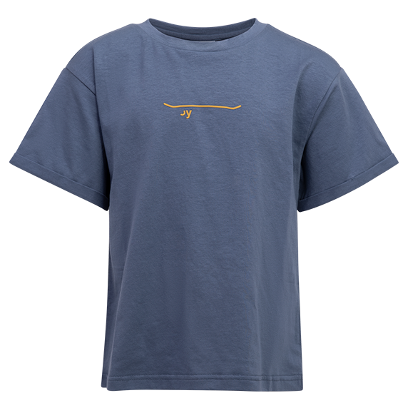 OLSØY T-shirt, barn, mellom blå