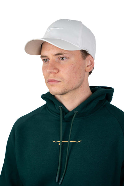 JUSTØY baseball caps, hvit