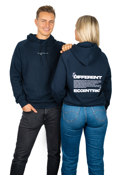 BRAGDØY hoodie mørk blå ØY x  Eccentric People - Limited Edition