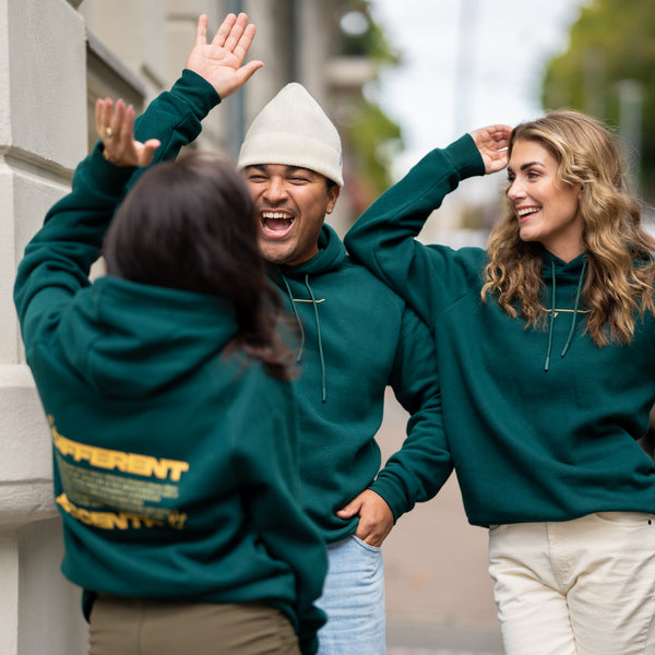 BRAGDØY hoodie grønn ØY x  Eccentric People - Limited Edition