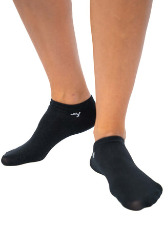 KVALØY ankel sokker, sort 3 par