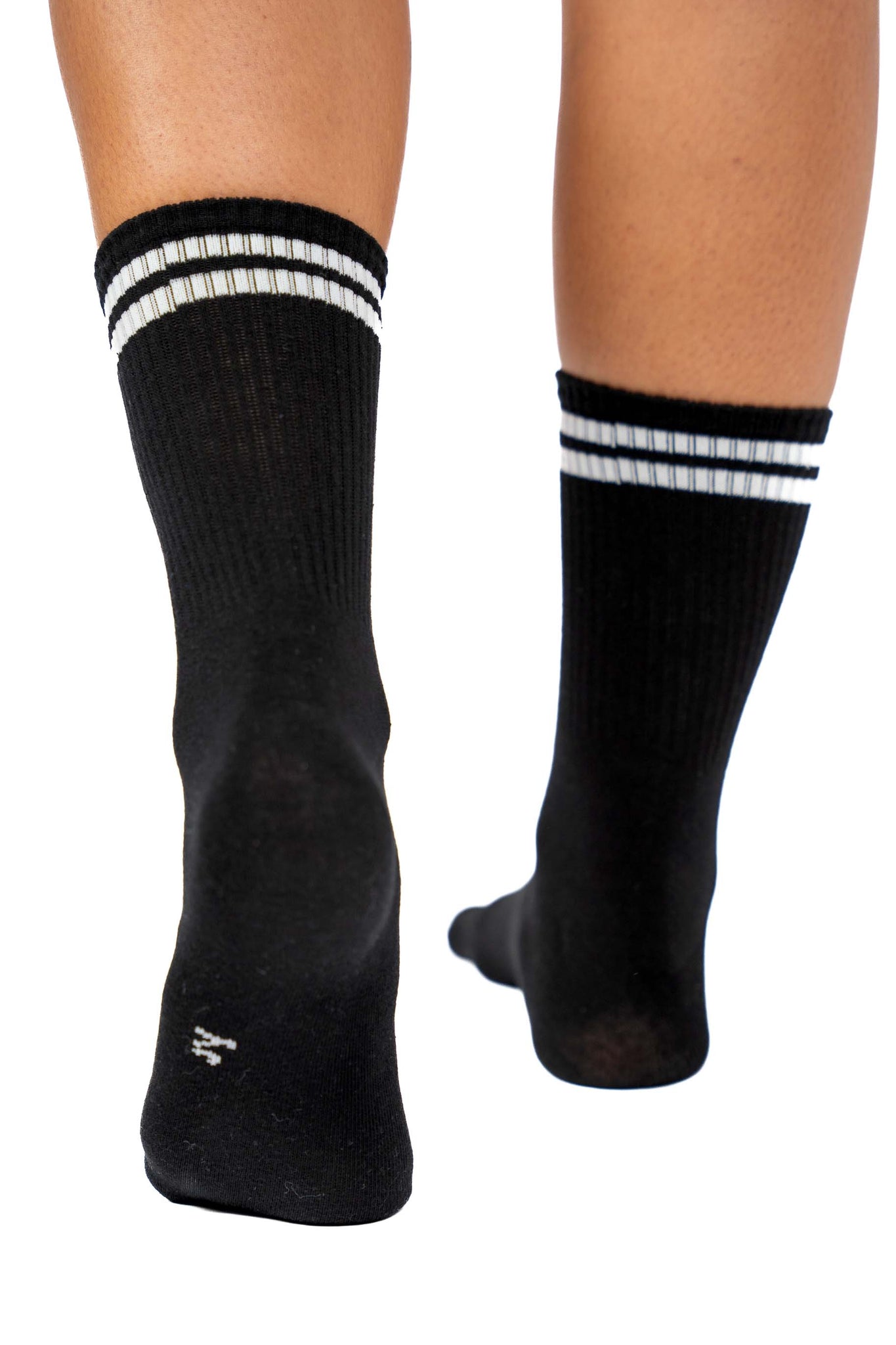 HISØY tennis sokker, sort, 3 par